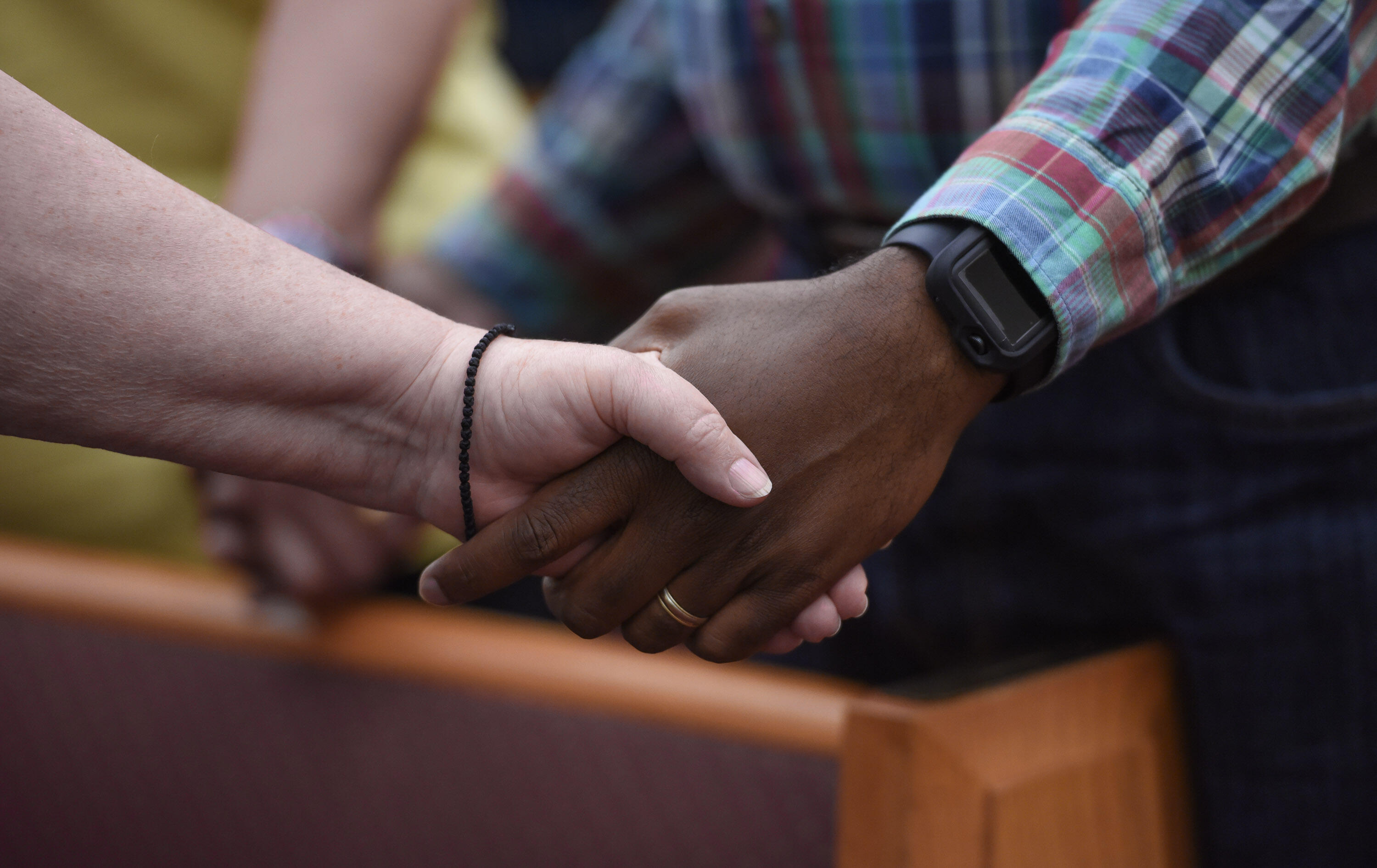 Photo: Connecting at a dialogue event