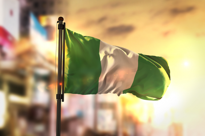 Photo: Nigerian flag