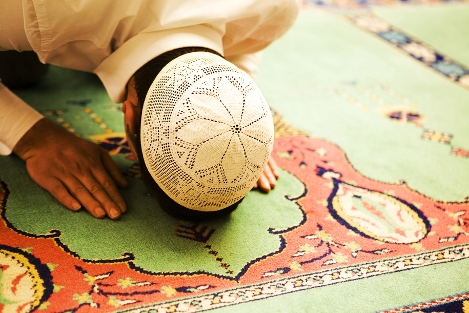 Photo: Person praying