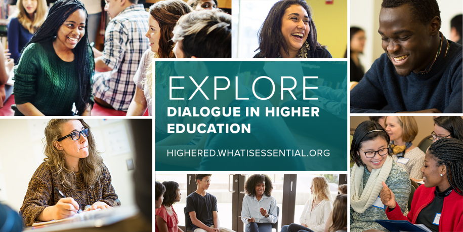 Graphic: Dialogue in higher education