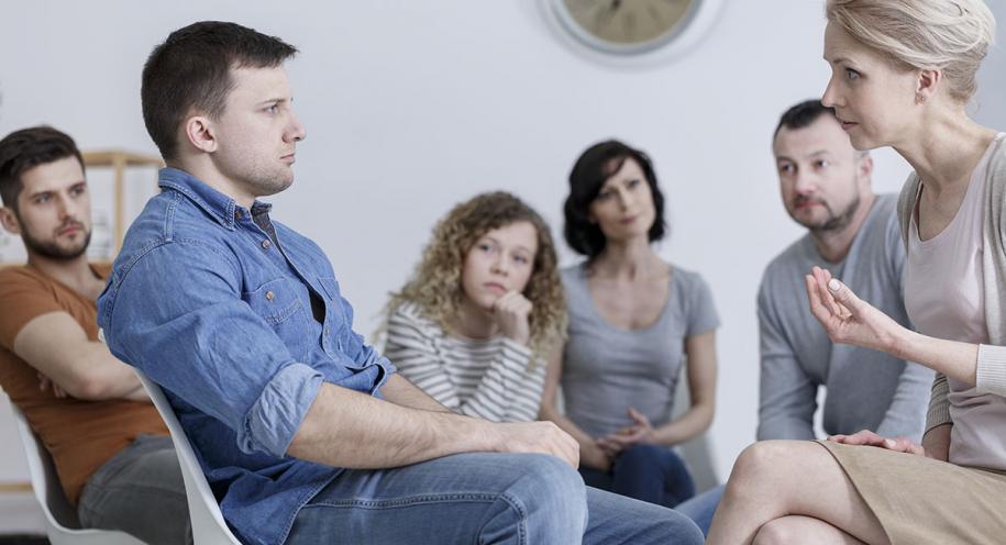 Photo: Tense Group Discussion