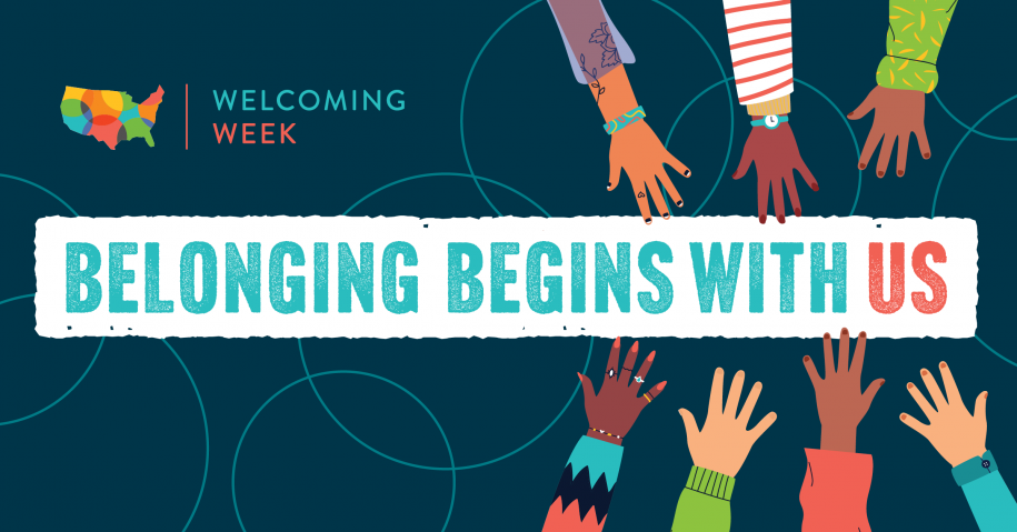 Image: Welcoming Week Logo