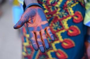 Photo: Fulani villager hand